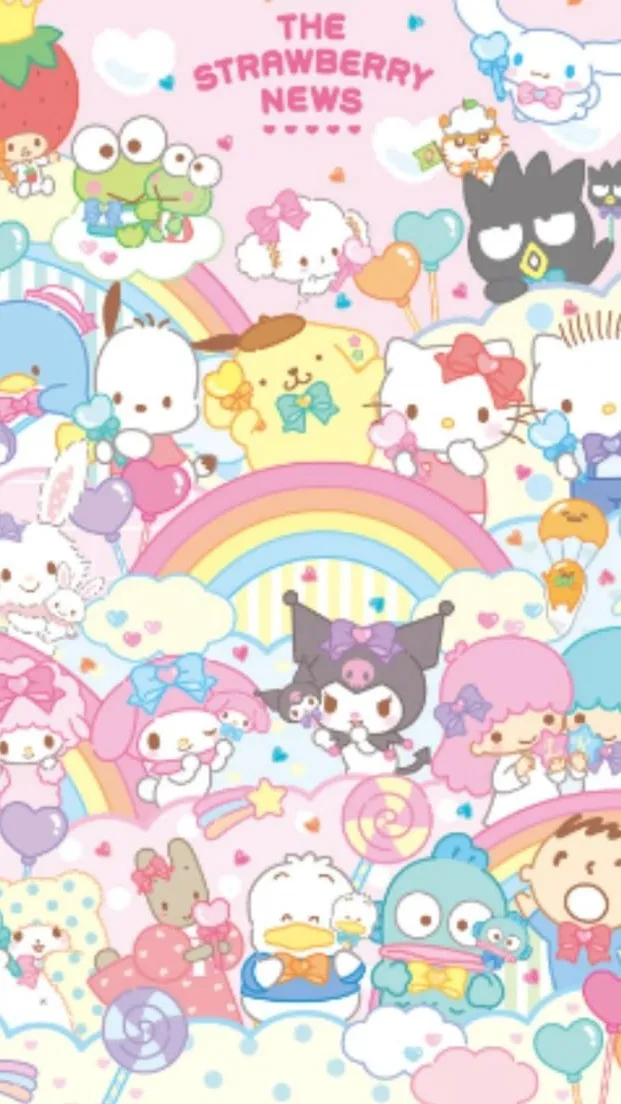 ai character: Sanrio hates you background