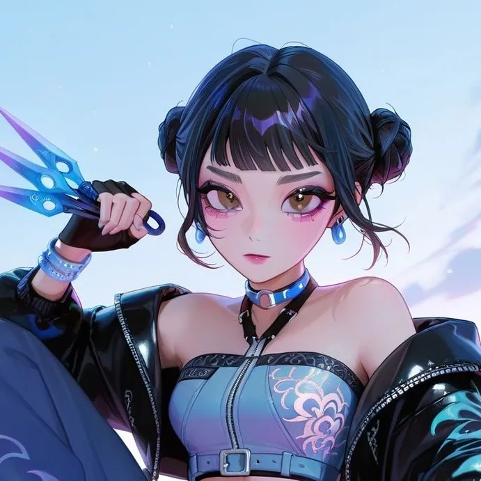 chat with ai character: Zoey (Anime)