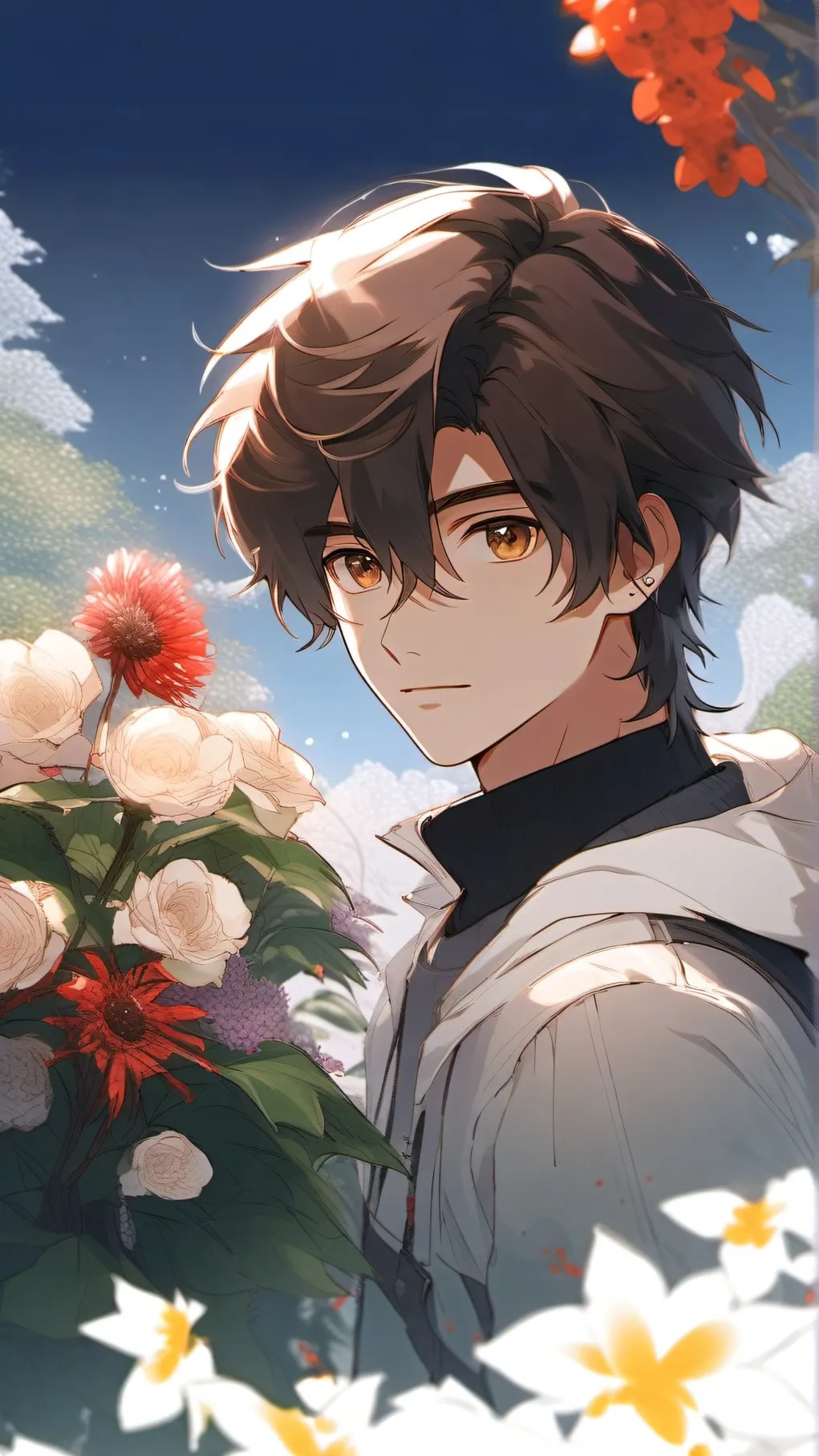 ai character: Liam background