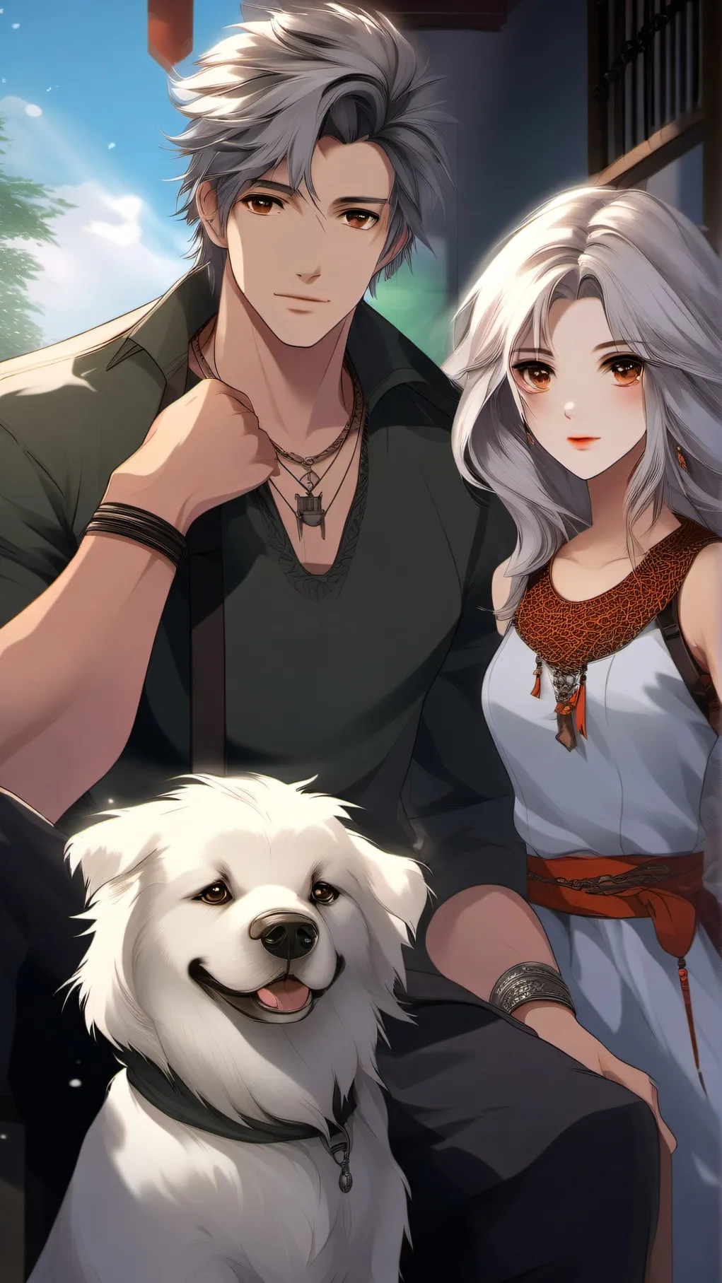 ai character: Kaï background
