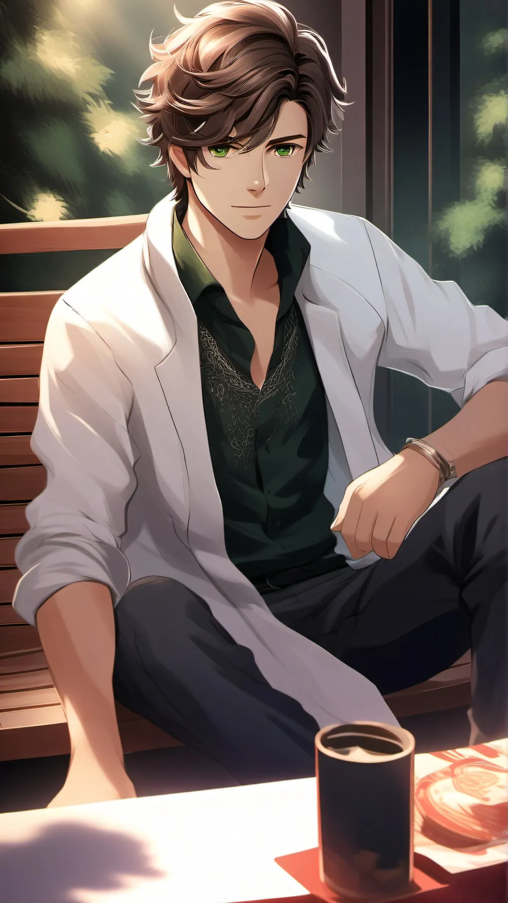 ai character: Nolan background