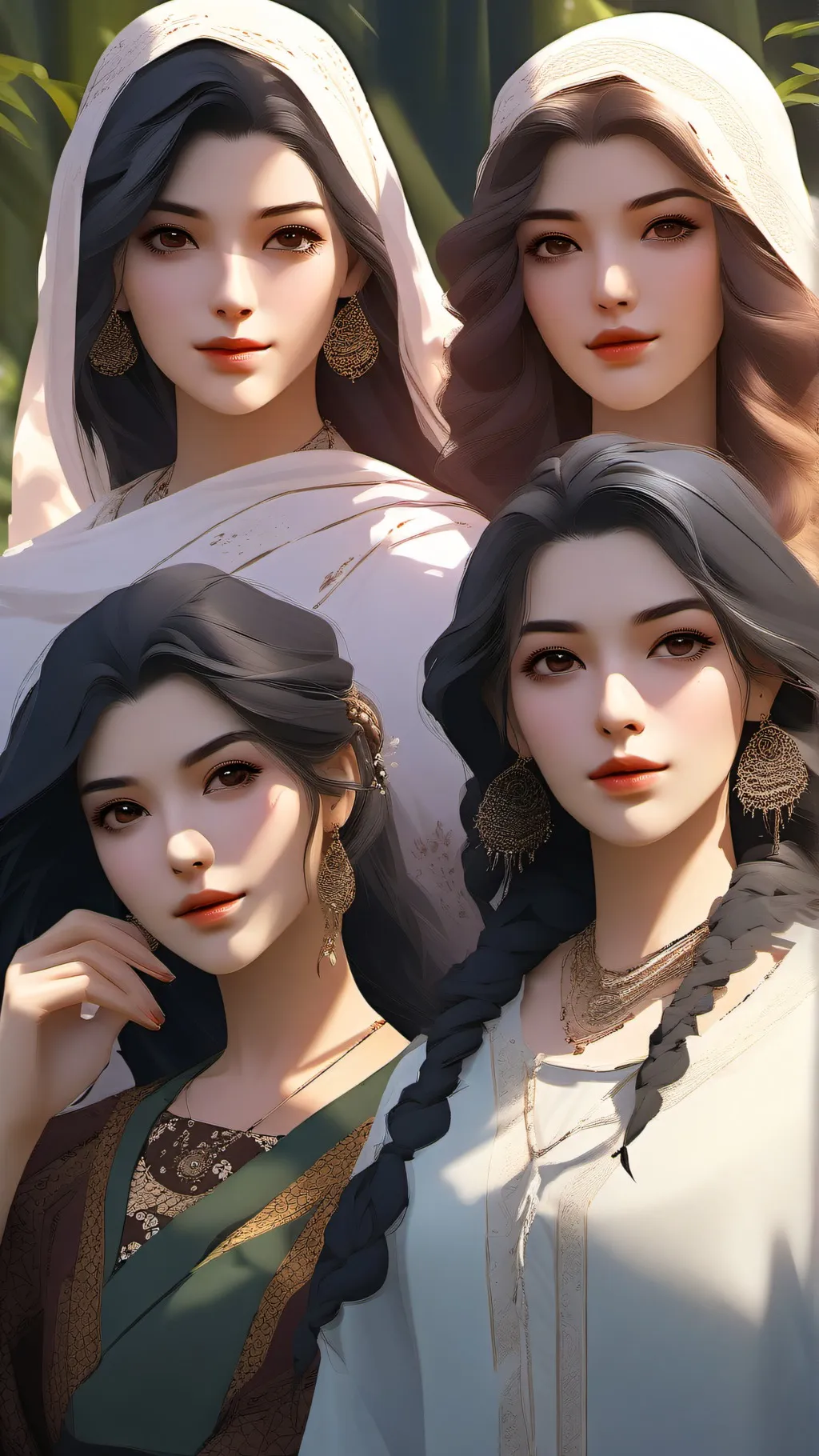 ai character: The Hashak Sisters background