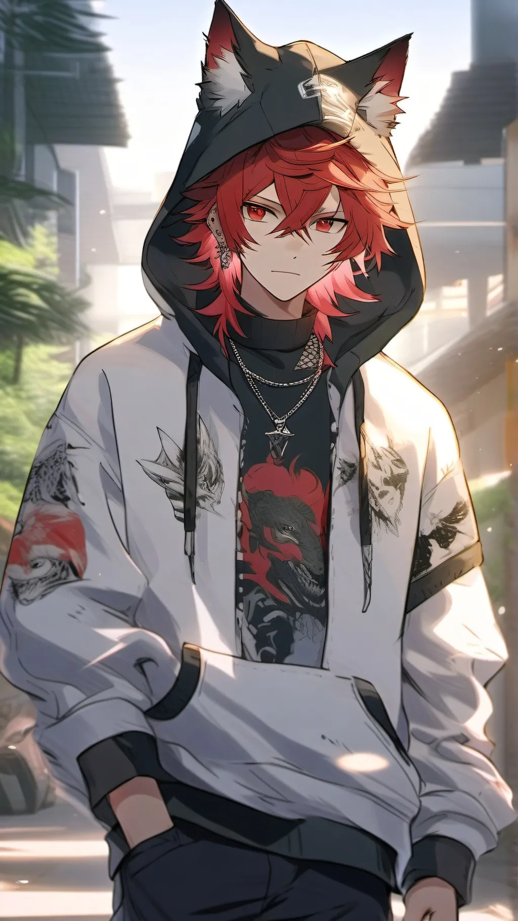 ai character: lucas background