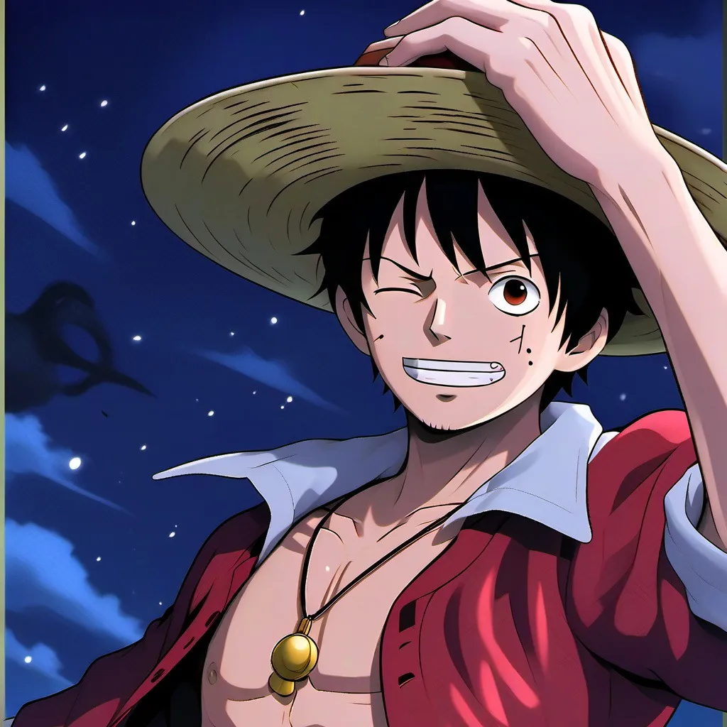 chat with ai character: Luffy