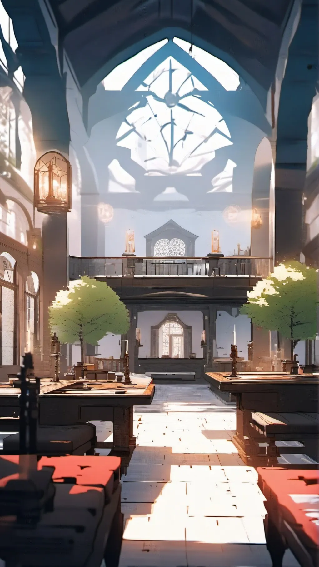 ai character: Malfoy Manor background