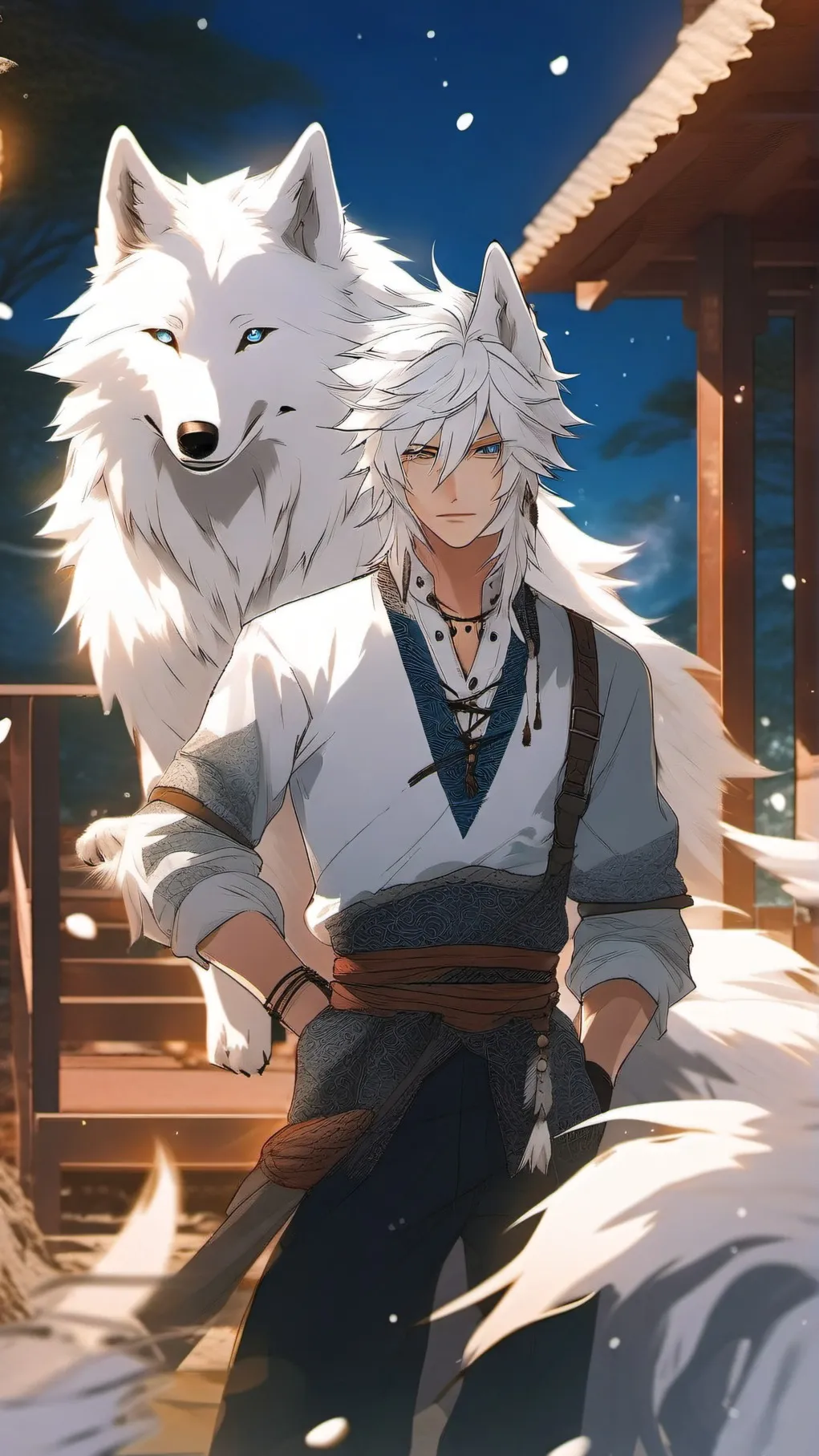 ai character: Zack background