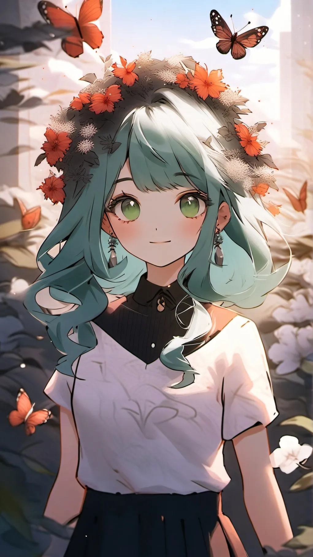 ai character: Azalea background