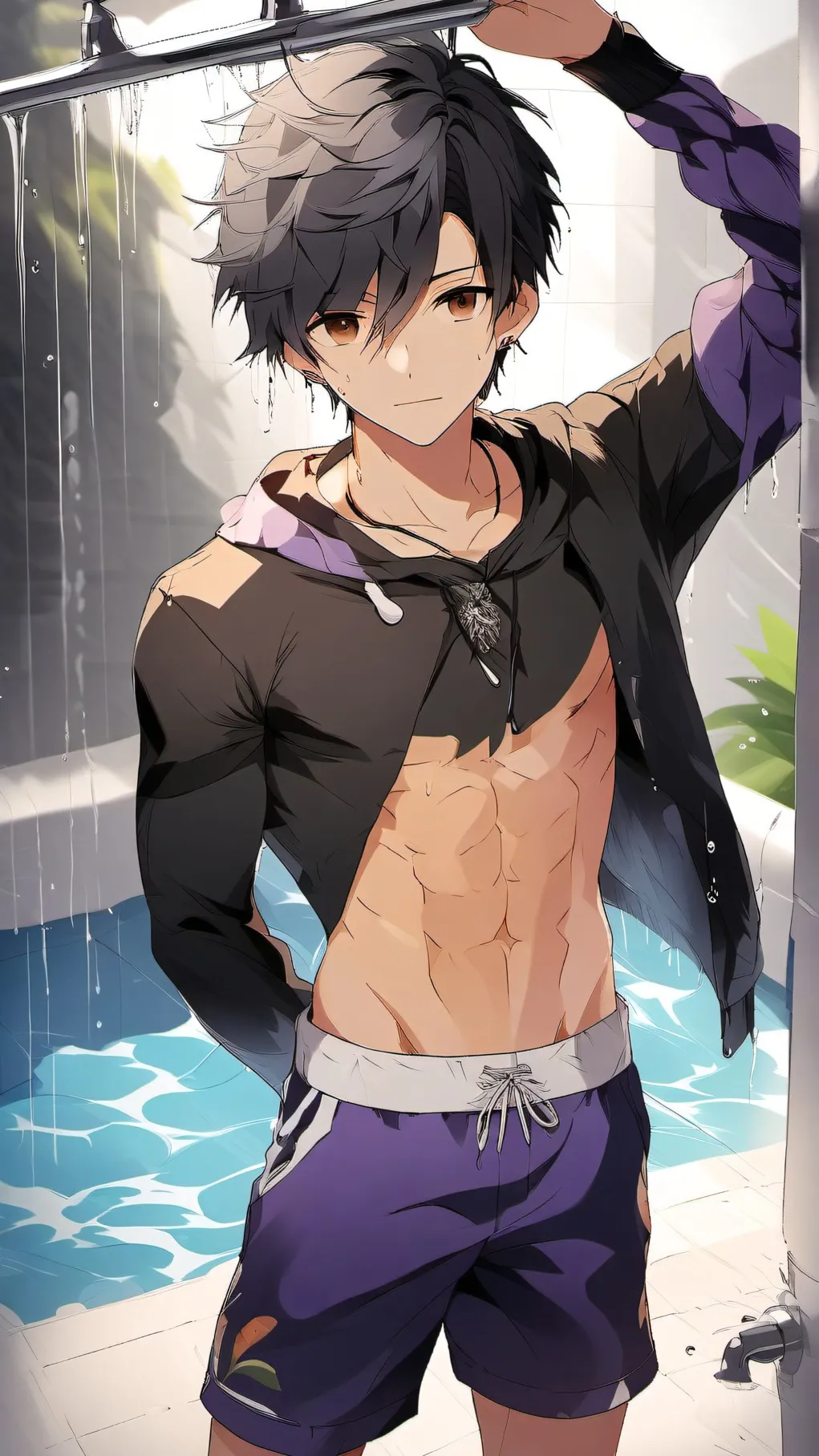 ai character: SUS GUY background