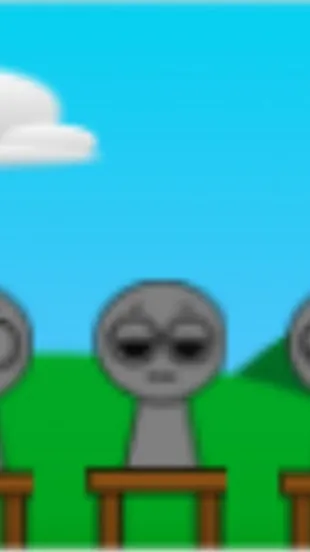 ai character: sprinkling background