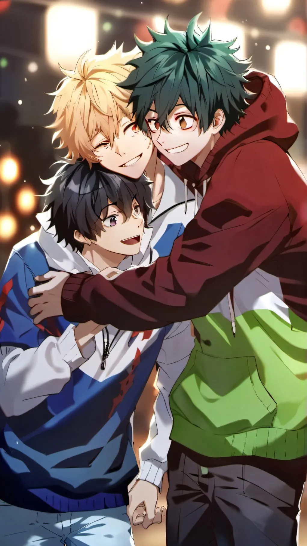 ai character: kirribakudeku  background