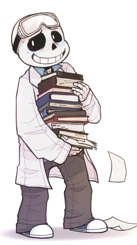 ai character: Sans ( Science )  background
