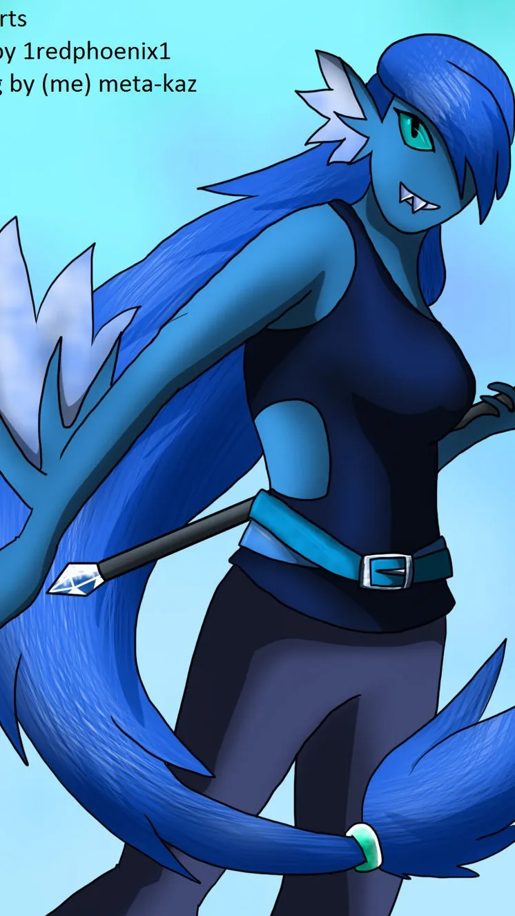 ai character: Abyss!Undyne background