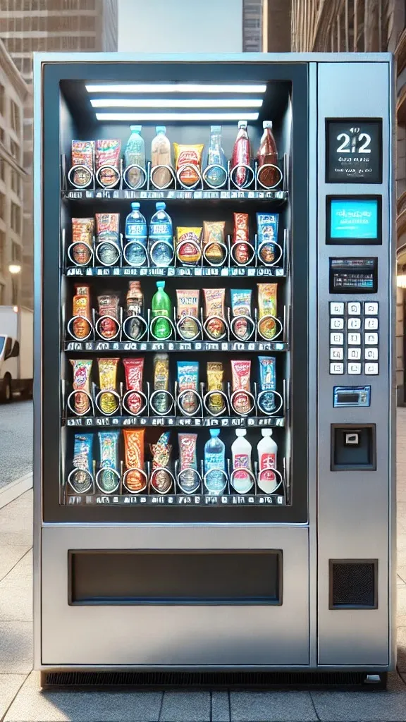 ai character: Máq. expendedora background