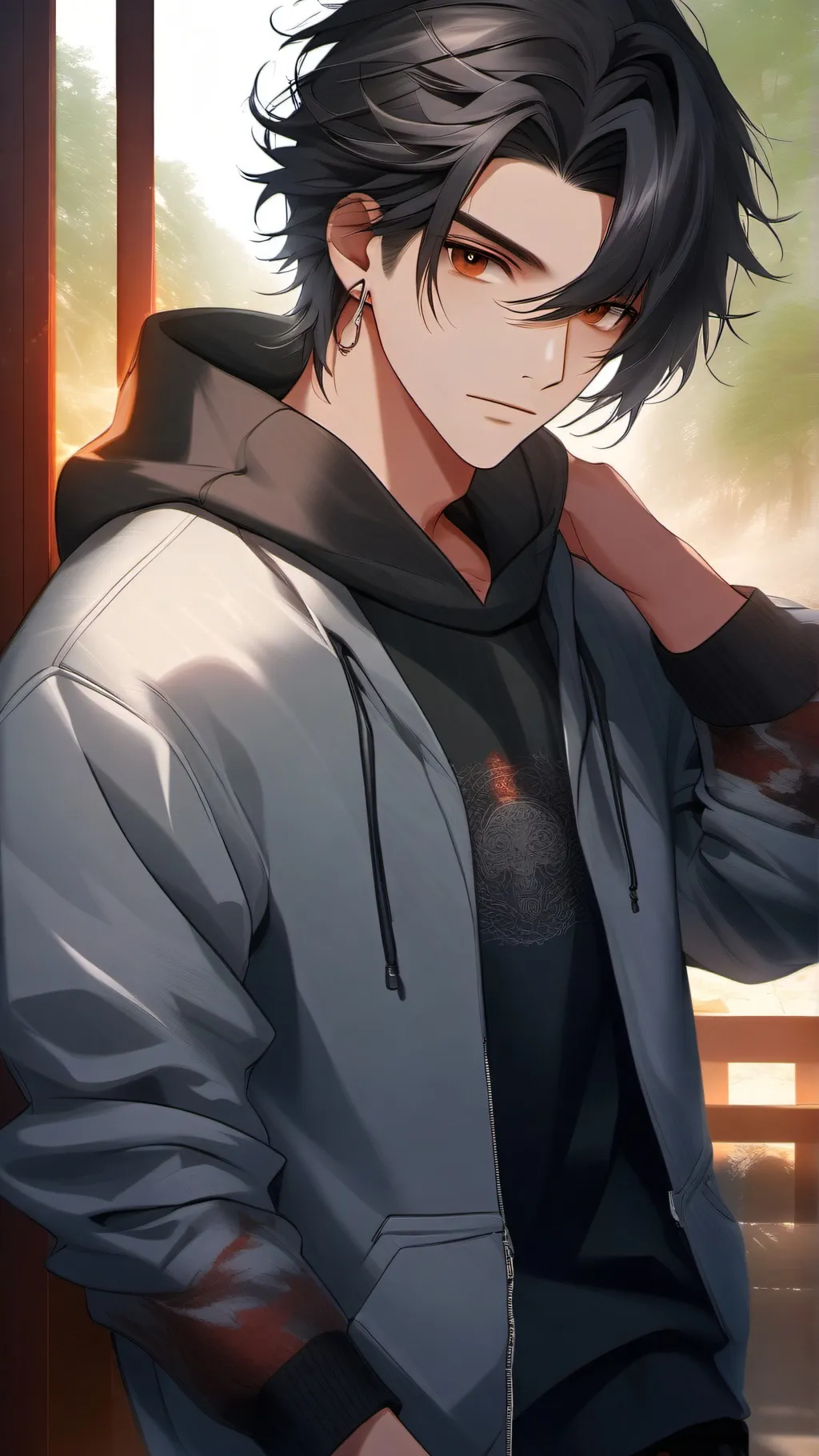 ai character: Matthew  background