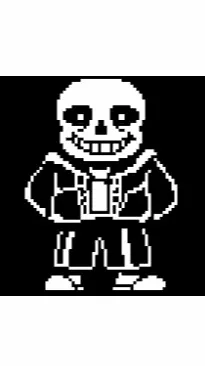 ai character: Sans The Skeleton background