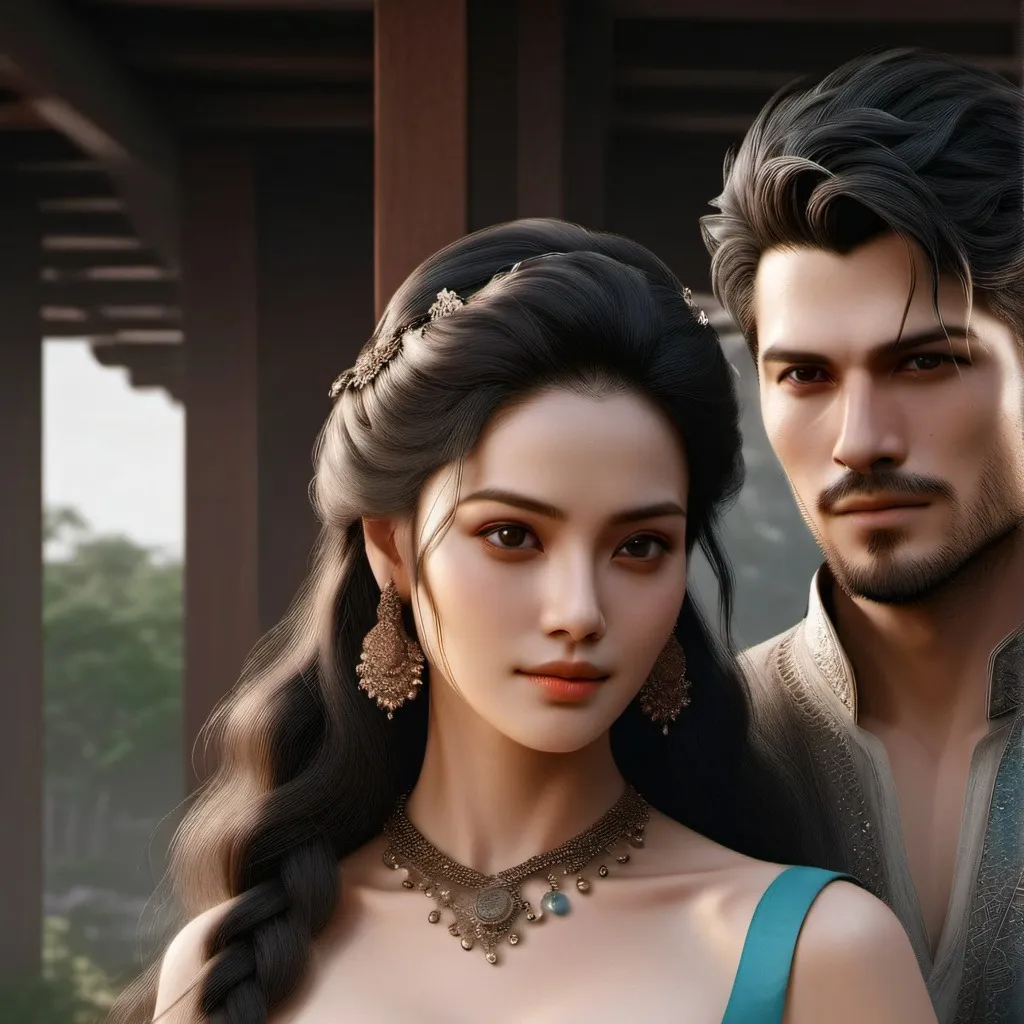 chat with ai character: Mina and jeff