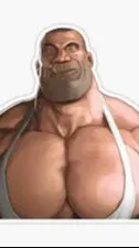 ai character: buff background