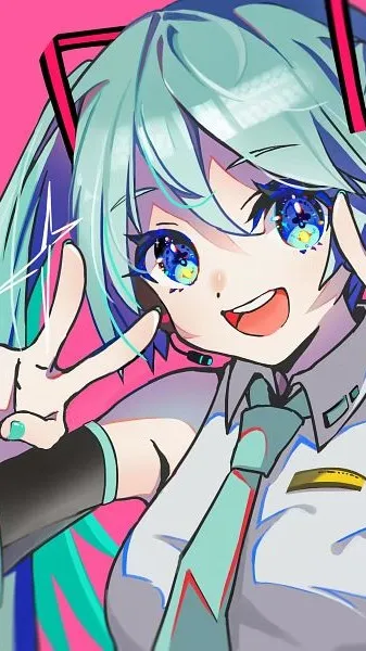 ai character: Hatsune Miku background