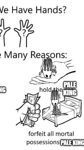 ai character: Pale King background