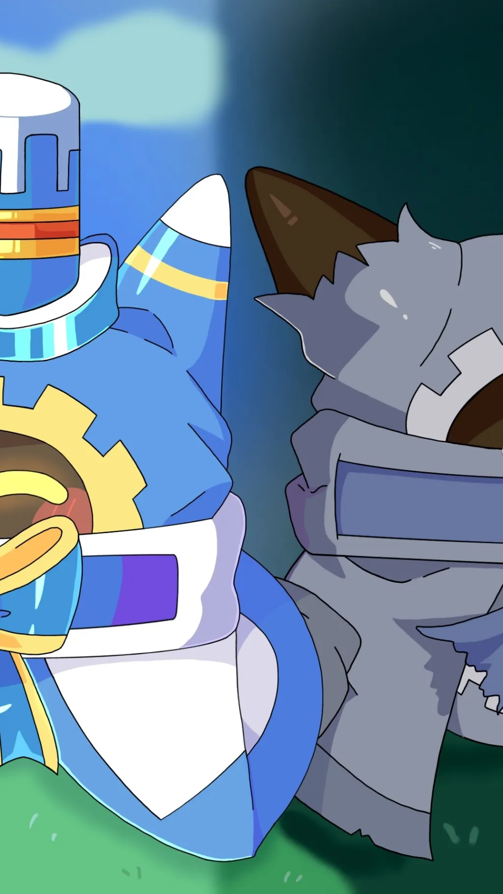 ai character: Magolor background