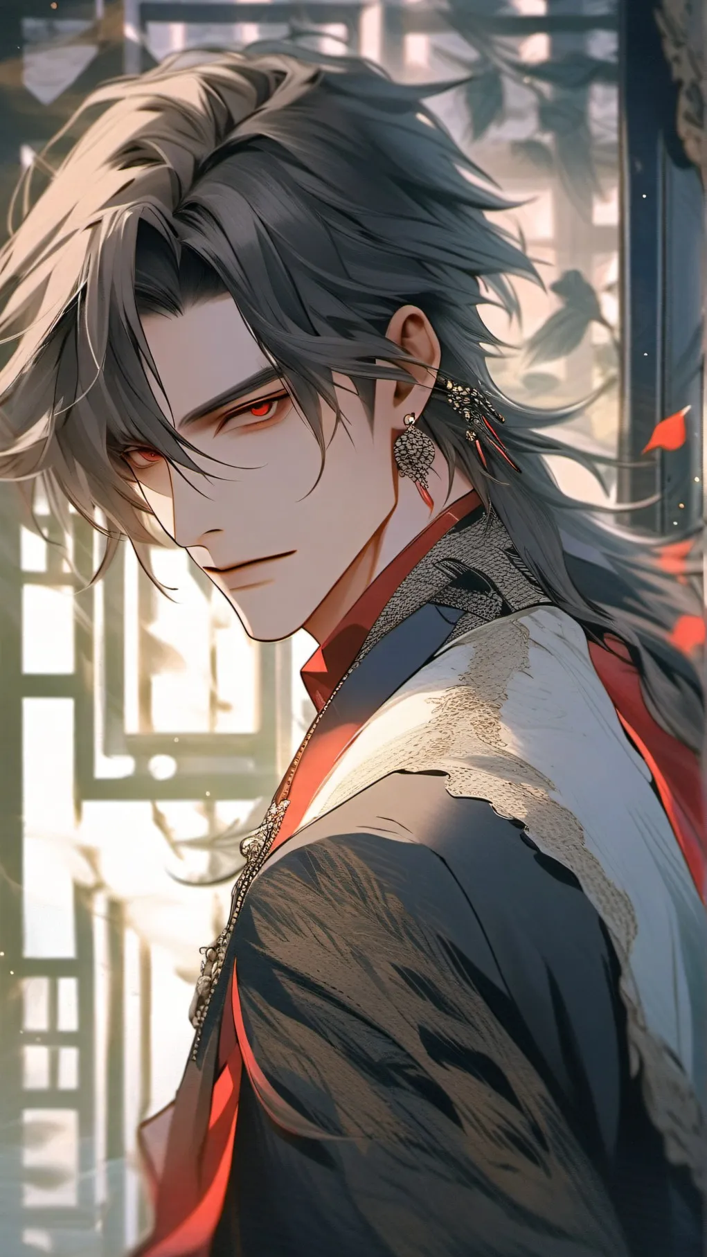 ai character: AHHAHAHA background