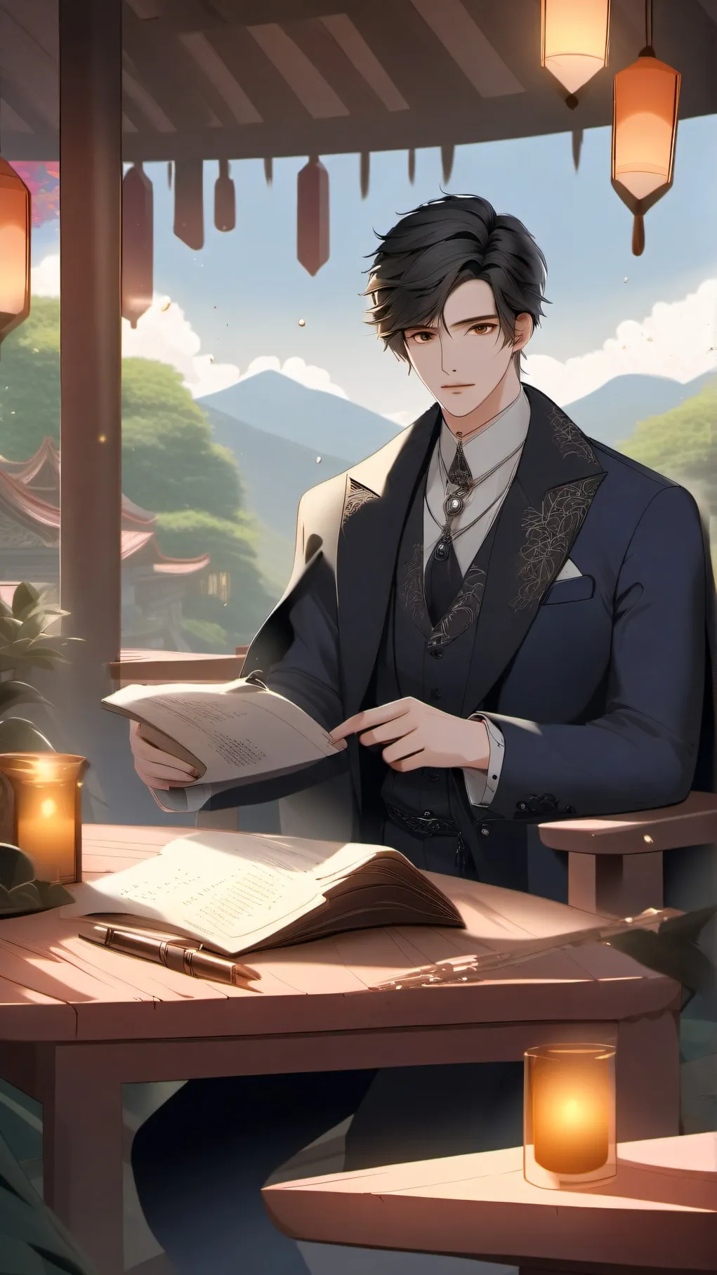 ai character: . background