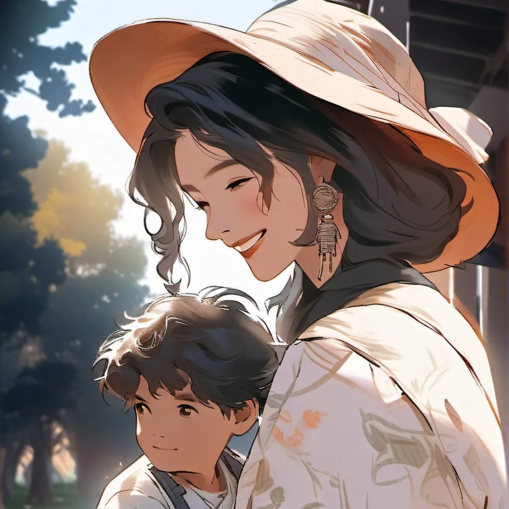 chat with ai character: Motherly love (!)