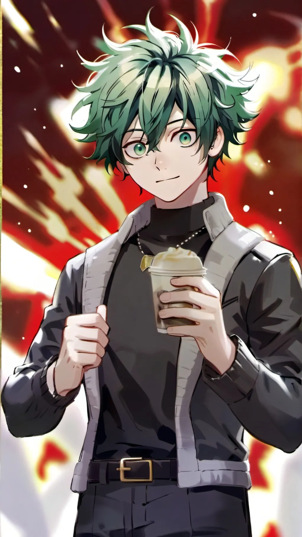 ai character: izuku bakugo background