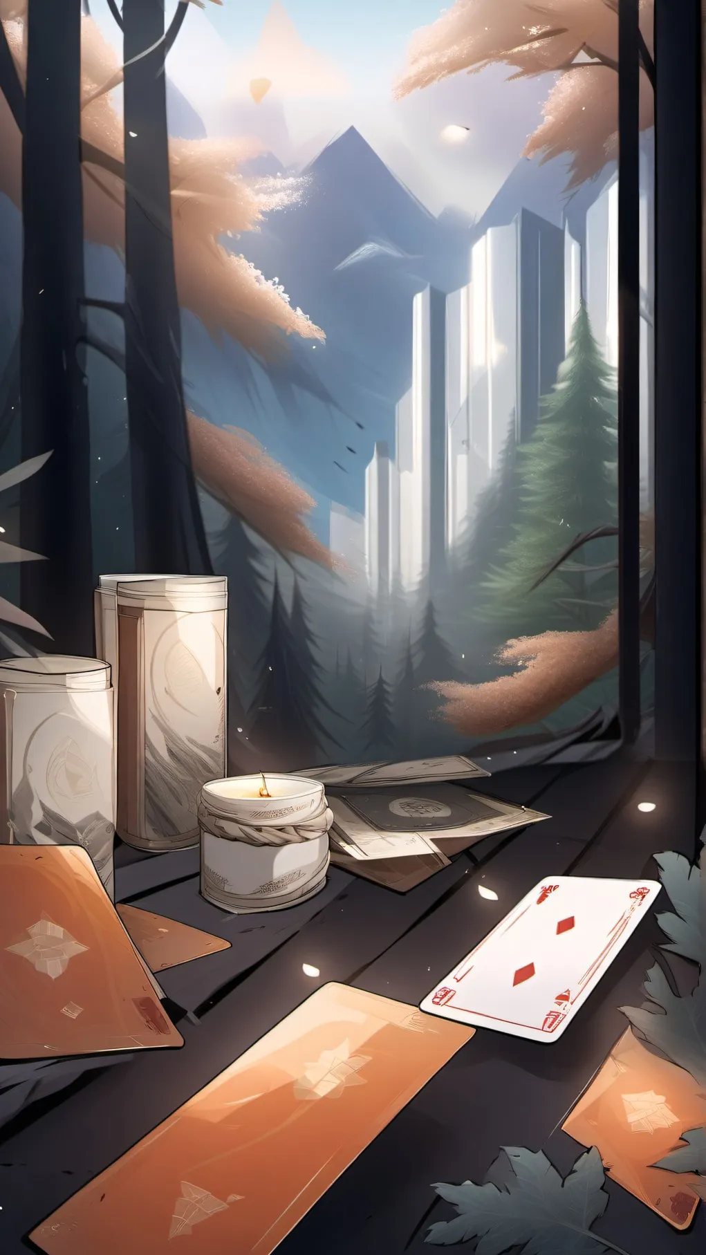 ai character: kpdh in a buffet background