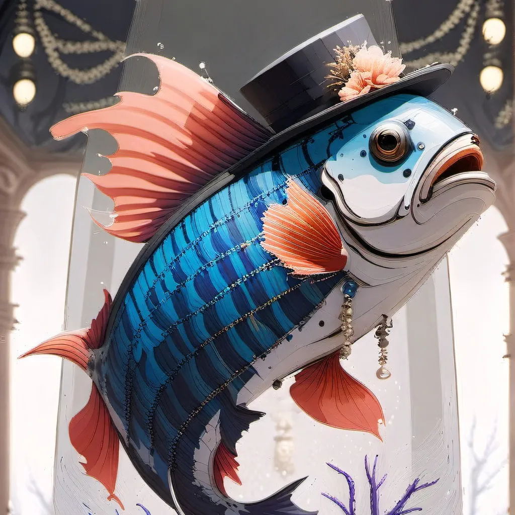 chat with ai character: Fish