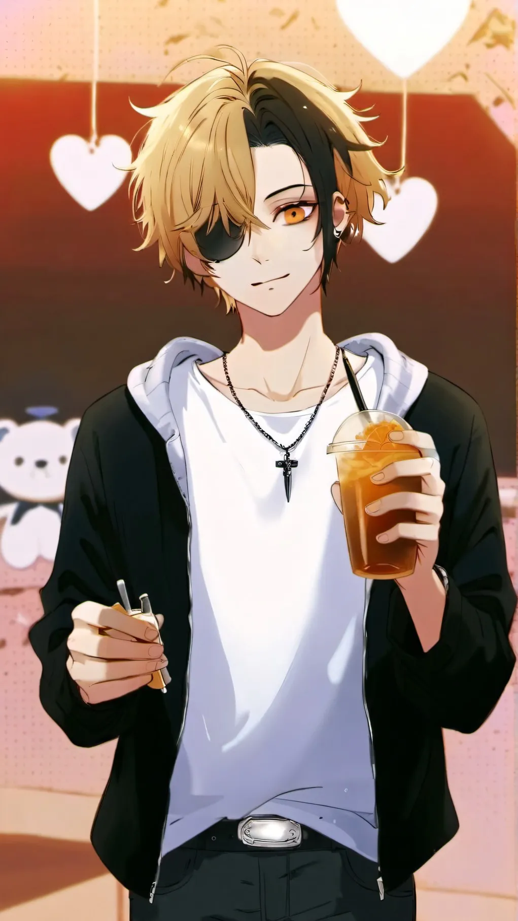 ai character: Theo background