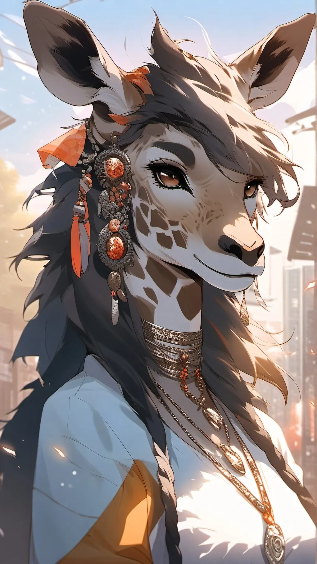 ai character: Shakiri background