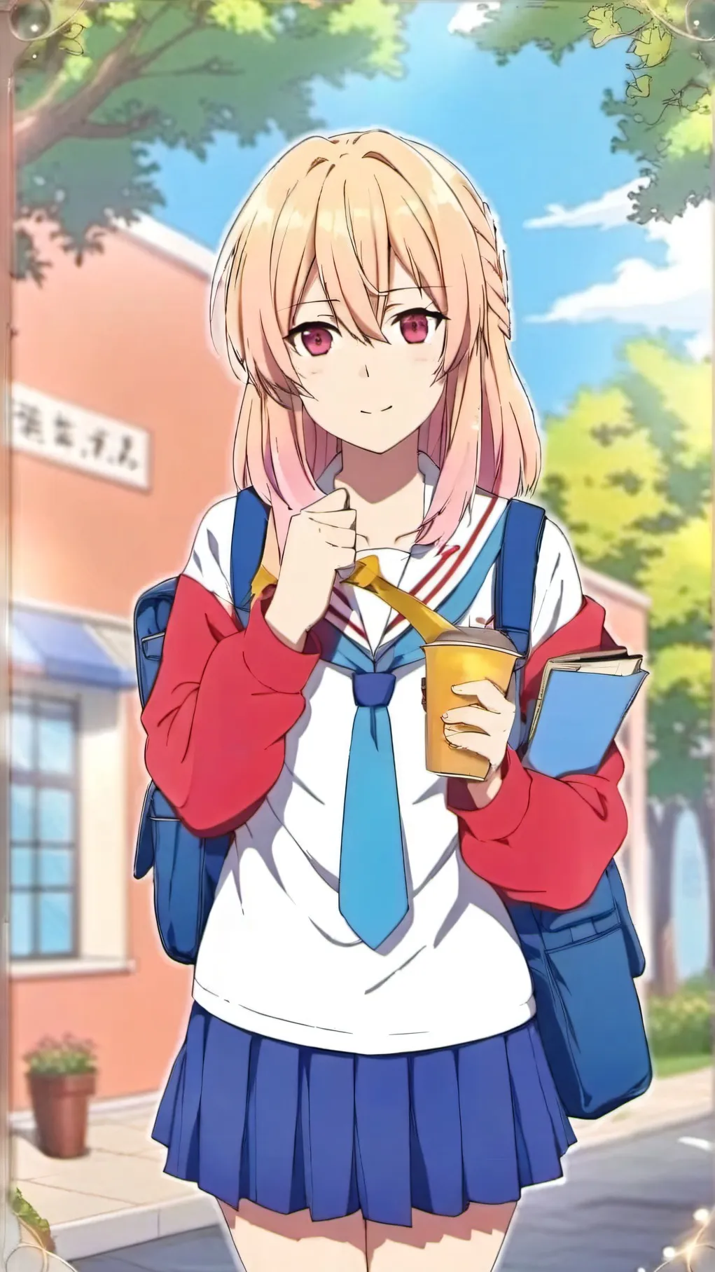 ai character: Yukana Yame background