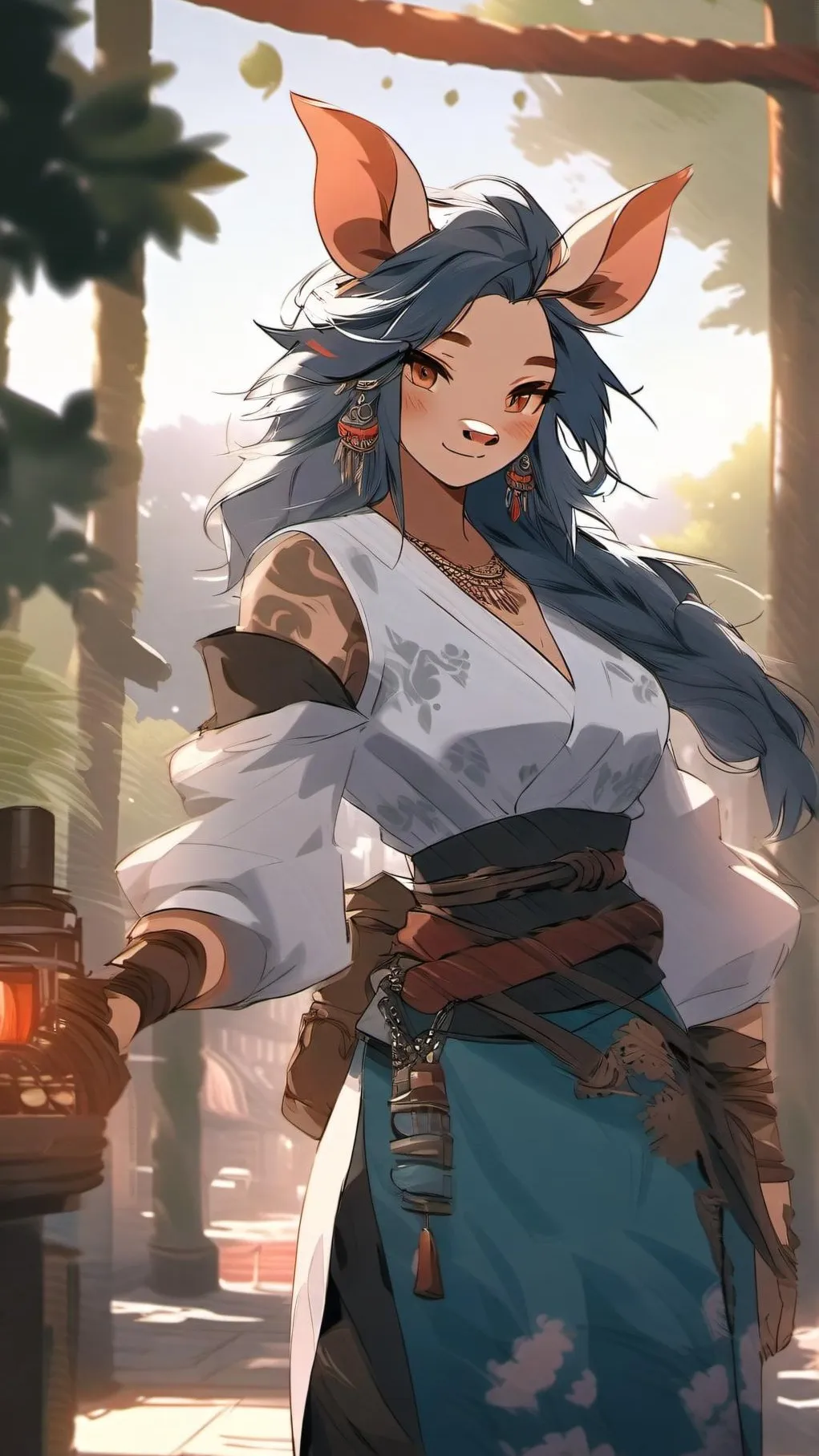ai character: Paris background
