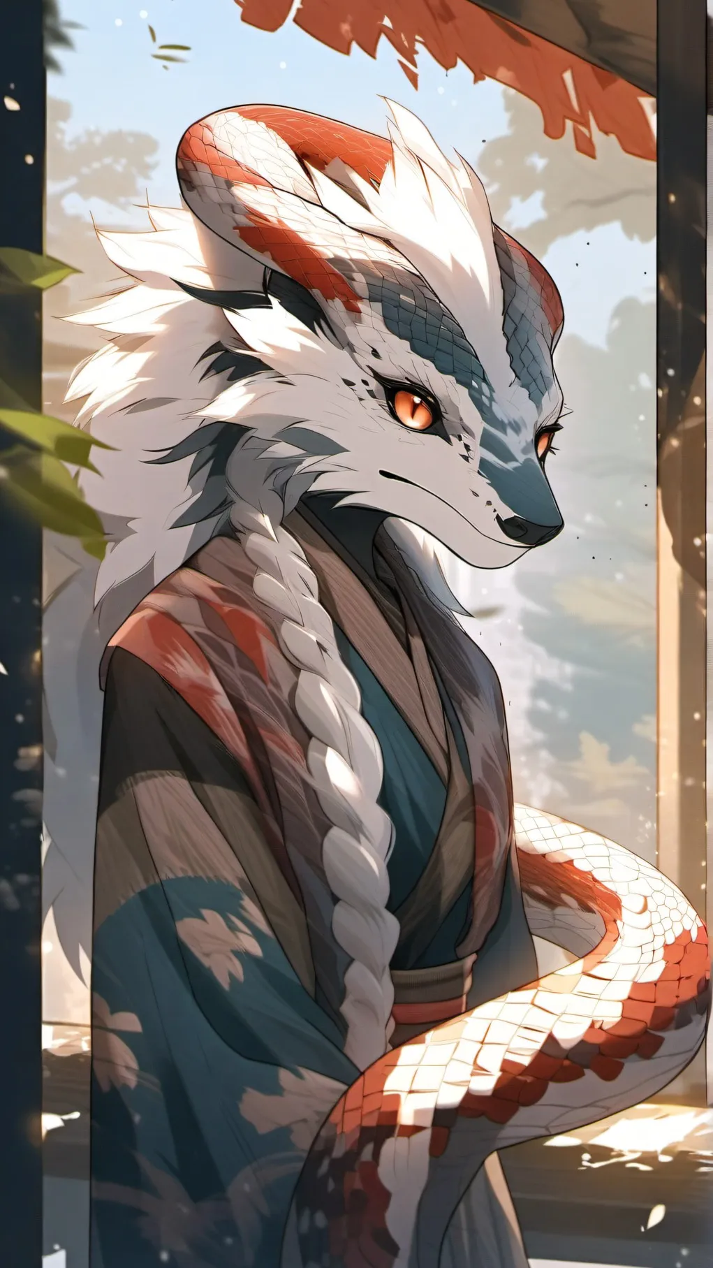 ai character: Linake background