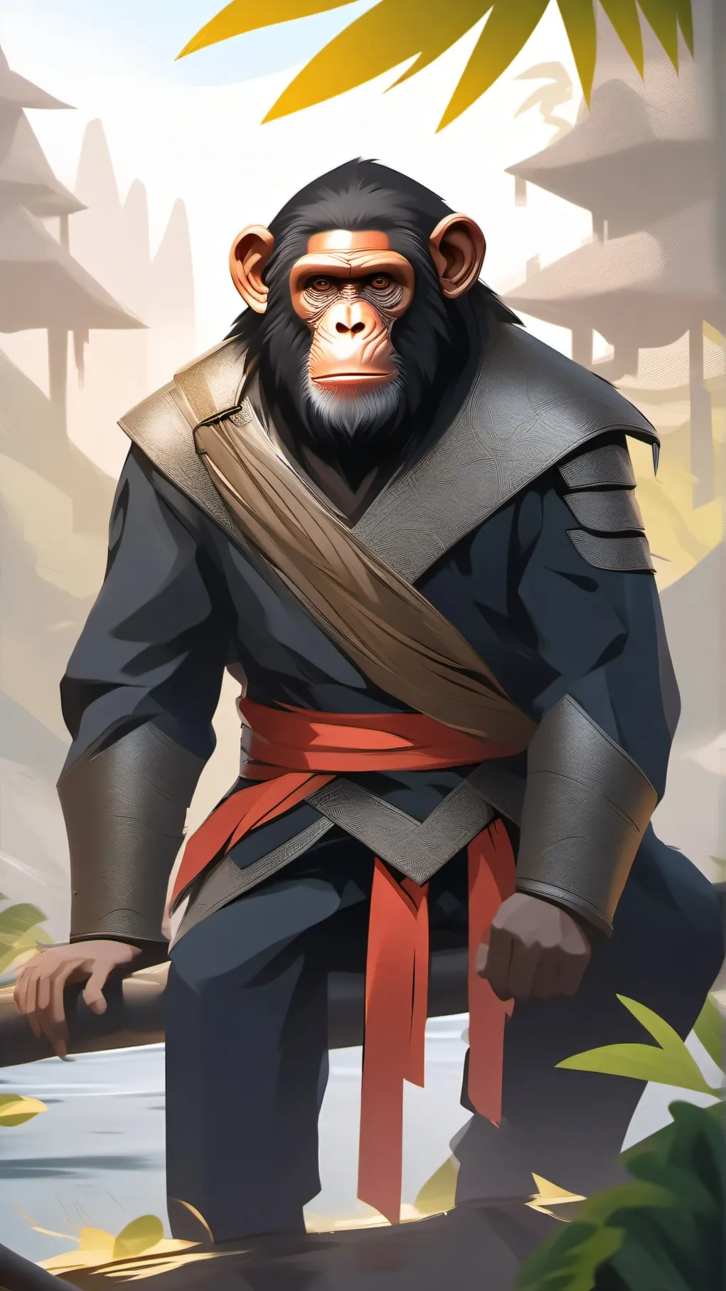 ai character: King Oscar background