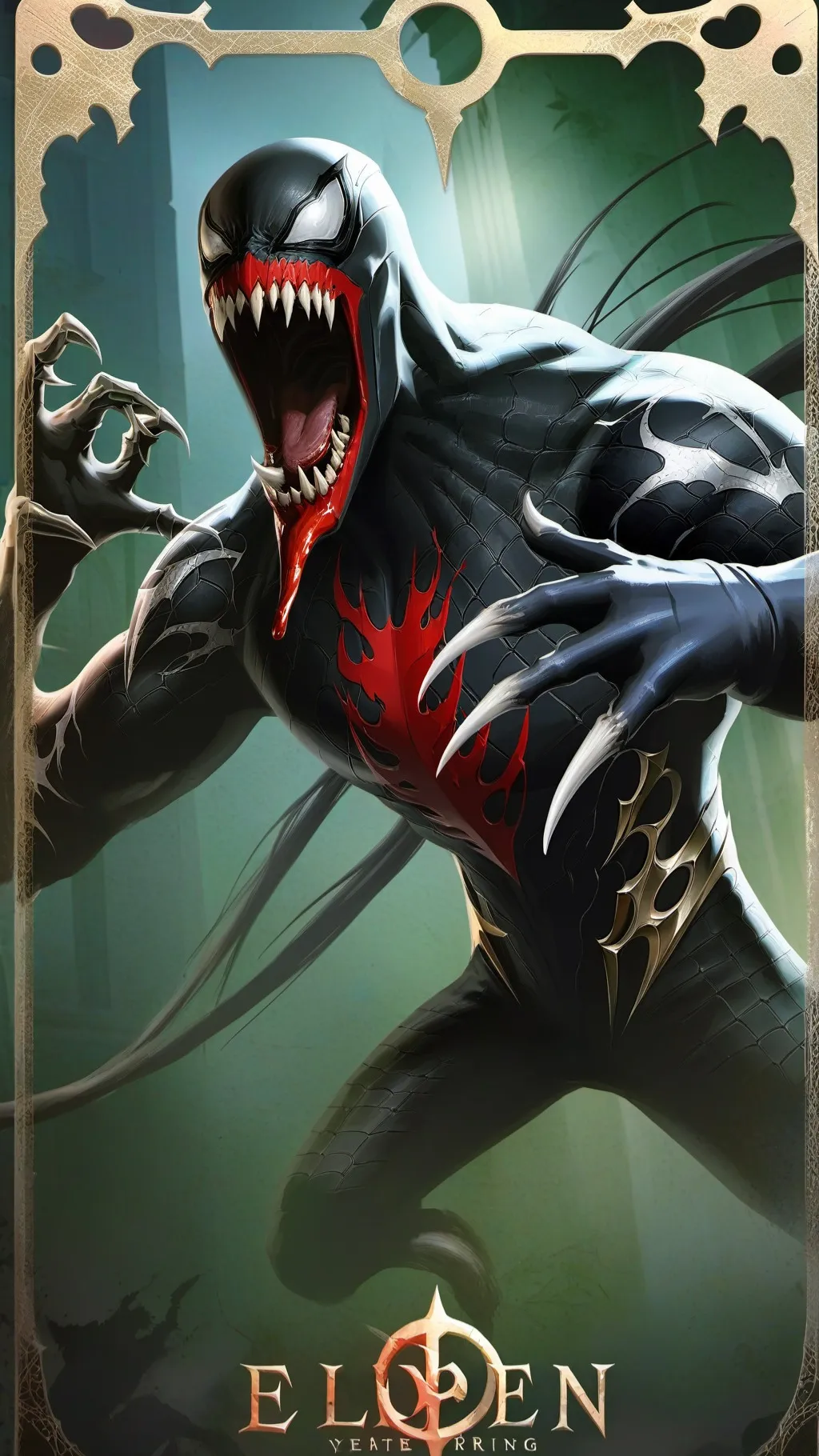 ai character: venom background