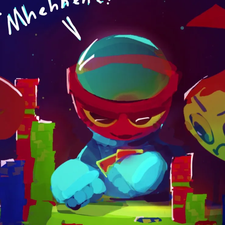 chat with ai character: Best Gambler EVER