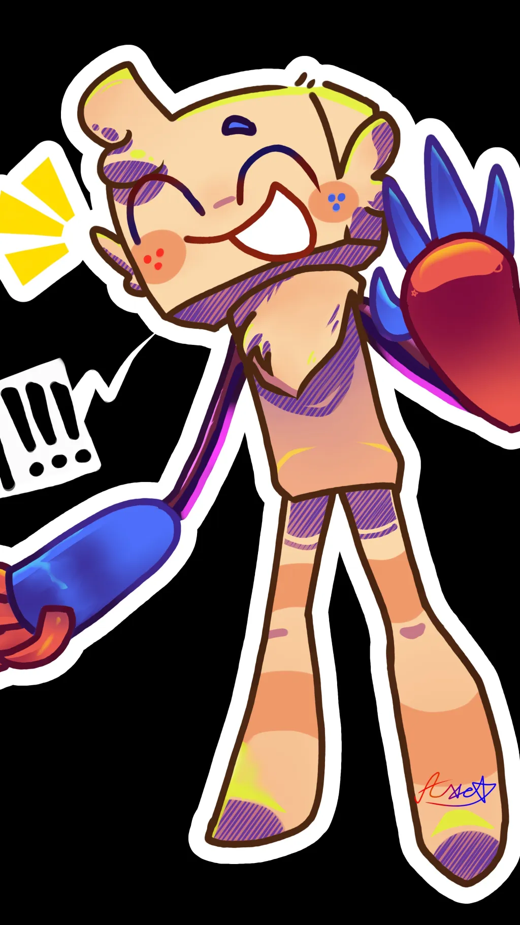 ai character: Goob!!! background