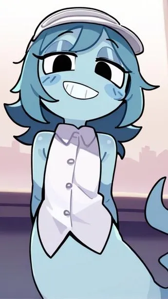 ai character: Connie the ghost~ background