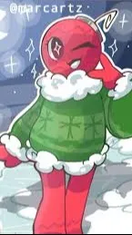ai character: Bobette D ornament background