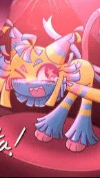 ai character: Yatta da pinata!!! background