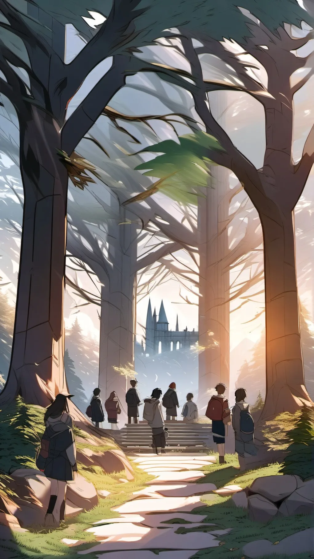 ai character: Harry Potter chat~ background
