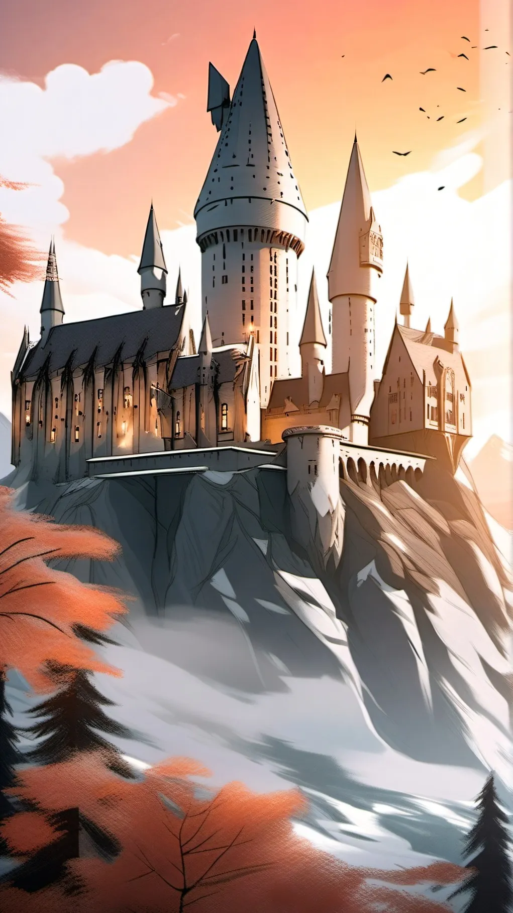 ai character: ~Hogwarts Drama 2~ background