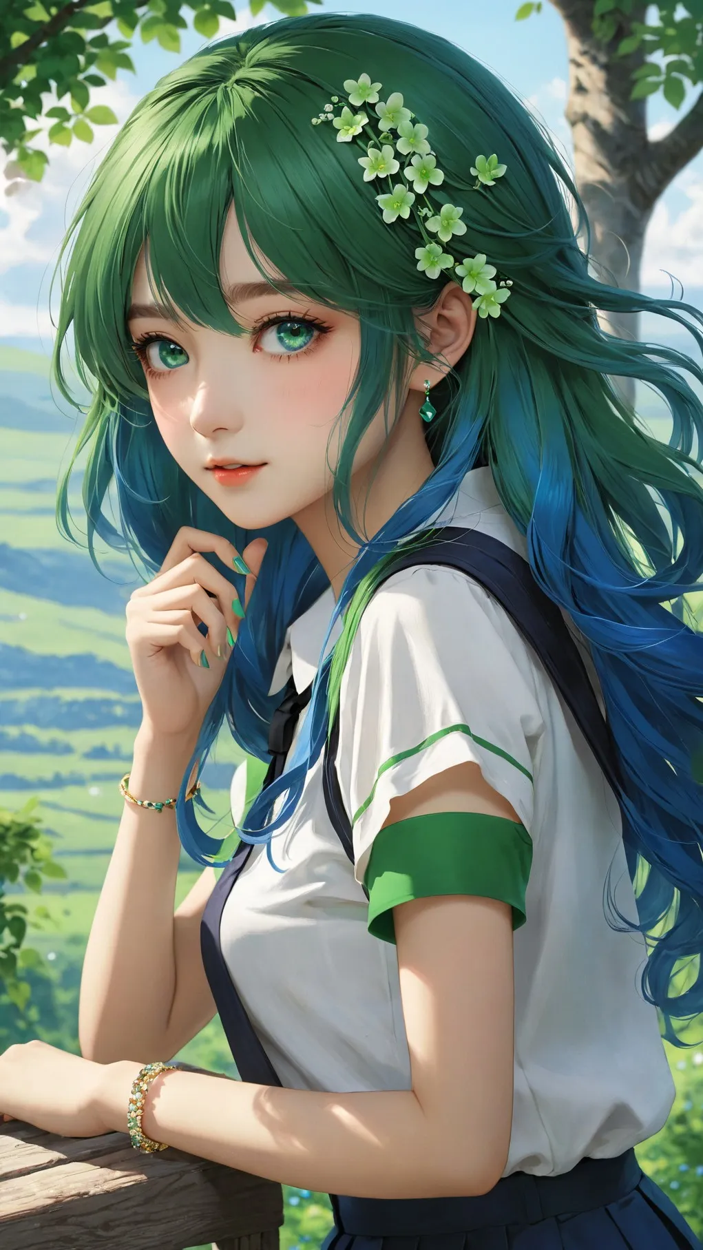ai character: Princess Ivy background
