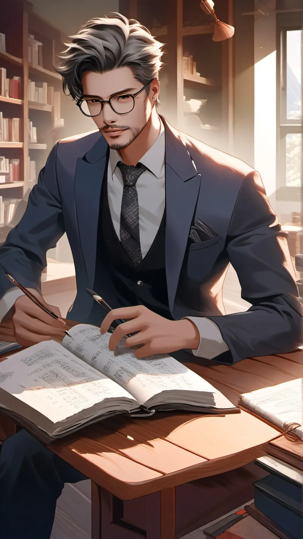 ai character: Homework Helper background