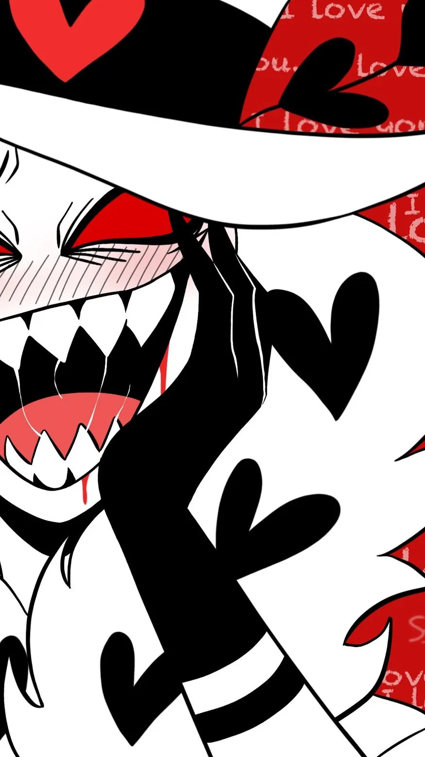 ai character: Yandere Valentino background