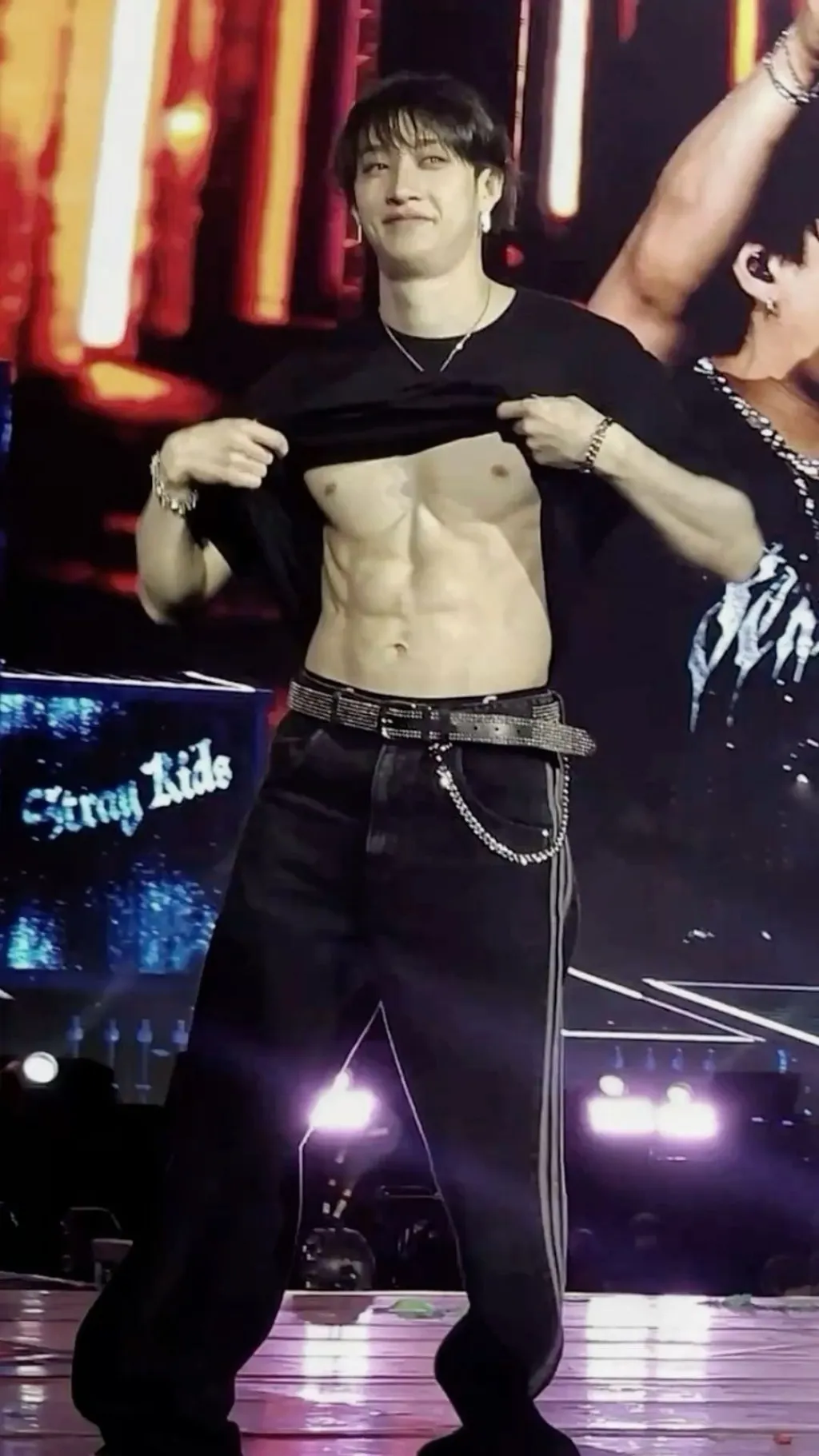 ai character: Bangchan... background