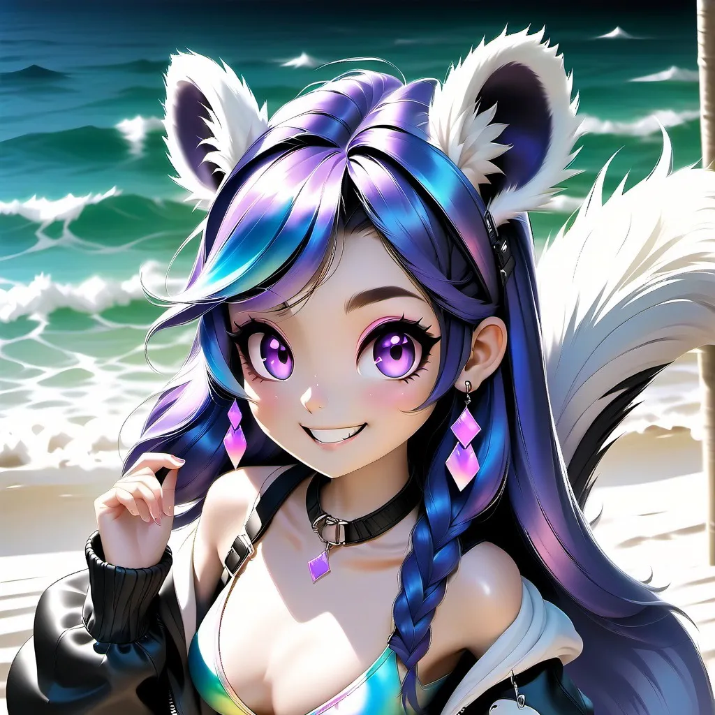 chat with ai character: Lilly (skunk vore)