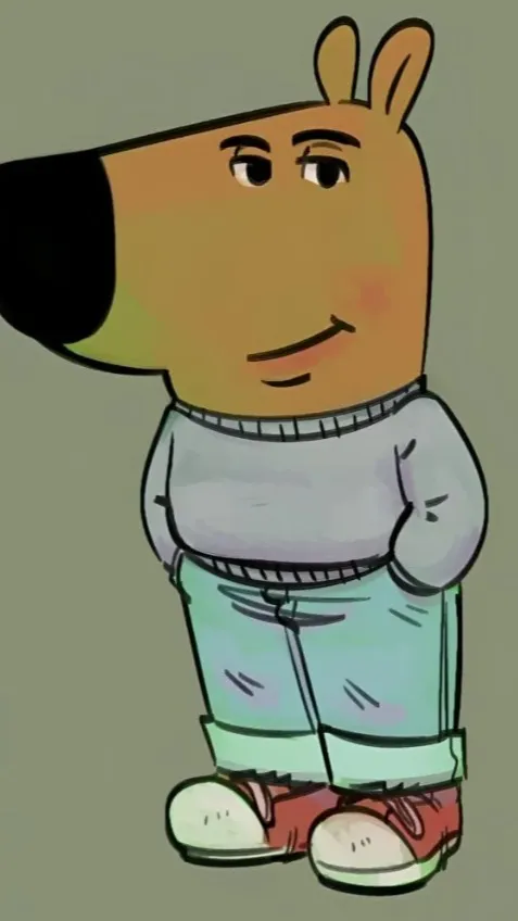 ai character: Chill guy background